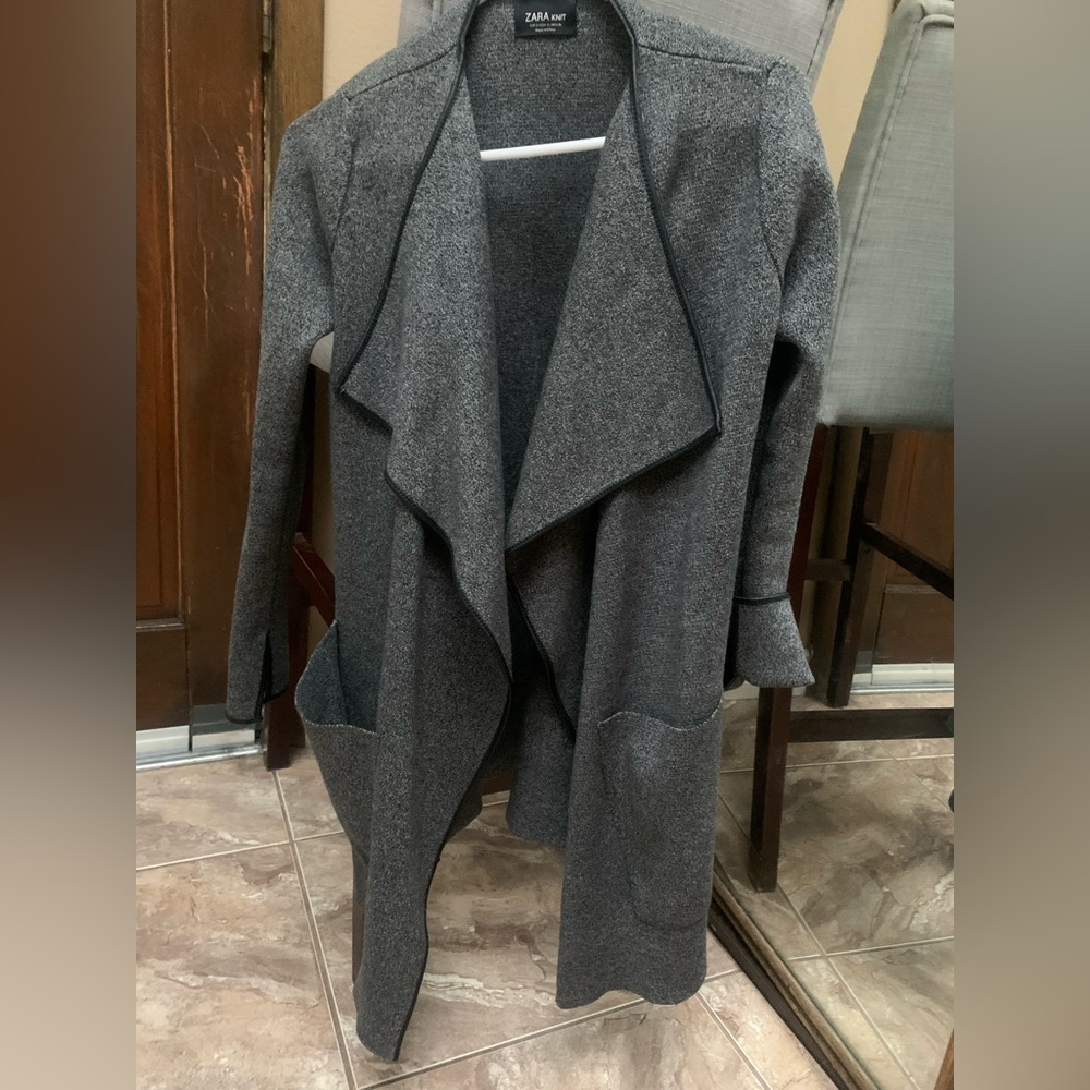 Zara women’s grey jacket size S